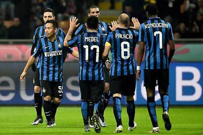 Serie A: Three-goal Inter Milan boost Champions League push