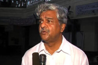 Plane carrying minister catches fire