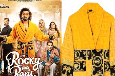 Ranveer Singh Dons A Rs 58k Versace Bathrobe On The Posters Of 'Rocky And Rani Ki Prem Kahaani'