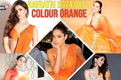 Navratri 2024 Day 4 Colour Orange: Chic Celebrity-Inspired Outfits to Elevate Your Style | Photos