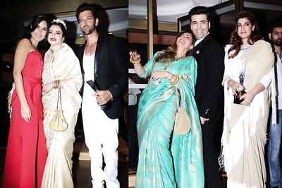 Katrina-Rekha Bond; Dimple, Twinkle Share a Light Moment With Karan Johar