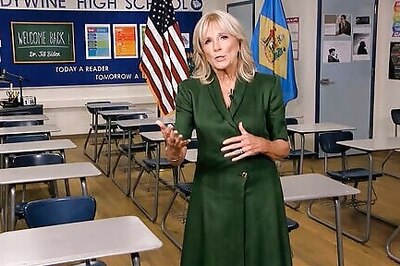 The Latest: Jill Biden defends Joe against Trump's attacks