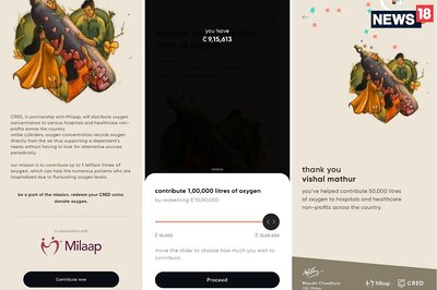 Donating Oxygen: At A Time When We Can't Step Out, Online Donations And Credit Card Payment Points Help