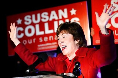 Senate Latest: GOP Sen. Collins Wins Reelection In Maine