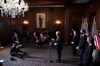 Lawmakers Act To Avert Shutdown, Buying Time For Virus Talks