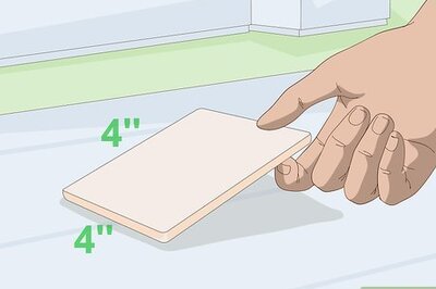 How to Make Ink Stamped Coasters