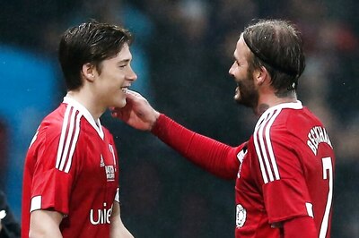 David Beckham's Son Gets His Maiden Tattoo