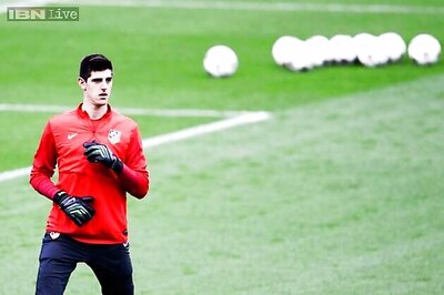 Atletico keeper Courtois to reveal future plans 'next week'