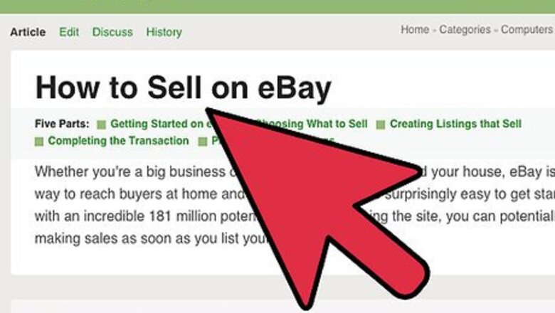 How to Set up a Drop Ship Business on eBay