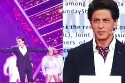 Shah Rukh Khan Sends Internet Into Meltdown With His Fiery Dance Performance at Umang 2022; Watch