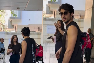 WATCH: Ibrahim Ali Khan, Saiee Manjrekar Spotted Having A Friendly Banter