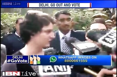 AAP, an important opponent in Delhi polls: Priyanka Gandhi Vadra