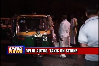 Delhi: Autorickshaw, taxi unions on strike