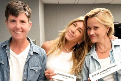 Watch: Jennifer Aniston Breaks Down On The Morning Show Sets