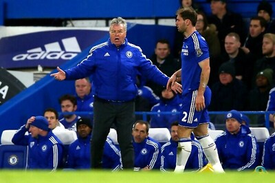 Interim manager Hiddink rules out Chelsea's Champions League qualification