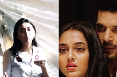 Karan Kundrra Spies On Tejasswi Prakash As She Enjoys Pani Puri Without Him; Watch Cute Video