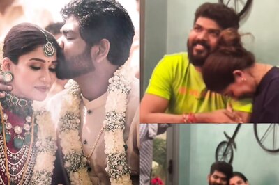 Nayanthara Moved to Tears After Vignesh Shivan Surprises Her on Wedding Anniversary, Watch Video