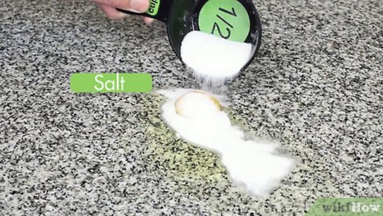 How to Clean Up Spilled Egg