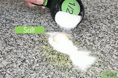 How to Clean Up Spilled Egg