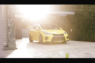 This Modified Hyundai Elantra Sedan With Glossy Yellow Paint is a Head Turner: Check Here