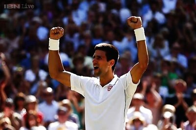 Djokovic beats Dimitrov in four-set thriller to enter Wimbledon final