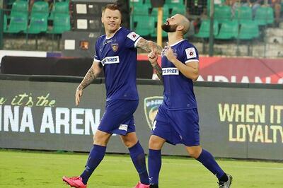 ISL 2016: Supersub Costa Earns First Point for Mumbai Against Chennaiyin