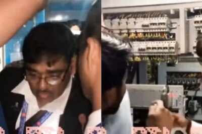WATCH | Angry Passengers Lock Ticket Collector Inside Train Toilet After Power Failure in 2 Coaches
