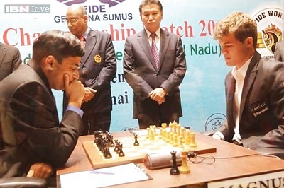 Anand-Carlsen duel fires up chess fervour in India