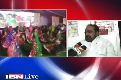 Bundelkhand reels under drought, MP Minister watches dance performance