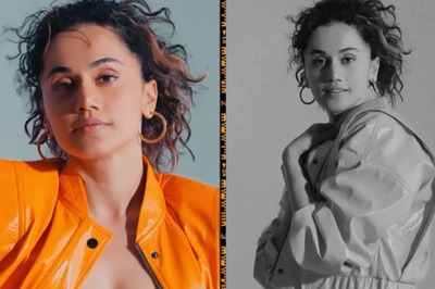 Sexy! Taapsee Pannu Slips Into A Black Swimsuit, Sets Internet Ablaze; Watch Hot Video