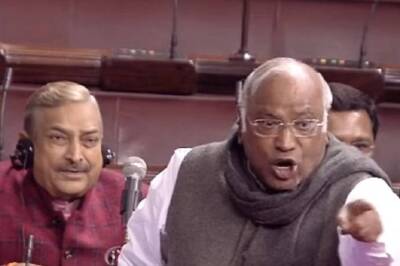 Kharge Invokes Vajpayee's 'Raj Dharma' Remark in Rajya Sabha, BJP Members Protest