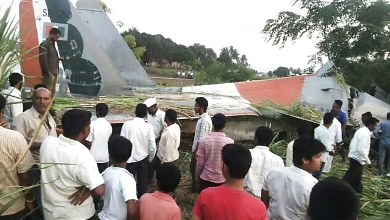 IAF fighter jet Su-30MKI crashes near Pune