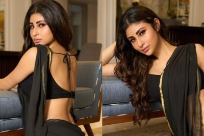 Sexy! Mouni Roy Sizzles In Black Saree, Flaunts Curves In Backless Blouse; Hot Photos Go Viral