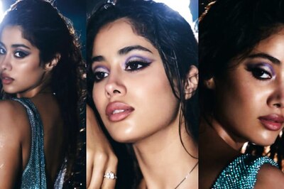 Sexy! Janhvi Kapoor Slips Into A Sequin Backless Dress, Flaunts Her Curves; See Hot Photos