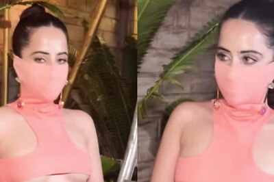 Hot! Urfi Javed Drops A Bizarre Look; Slips Into A Barely-There Crop Top And Maxi Skirt For Dinner