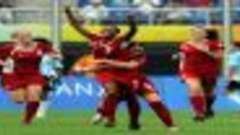 Canada win while Germany hold Brazil in football