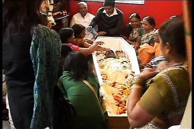 Pune: Family and friends bid Anuj Bidve goodbye