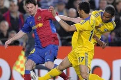 Champions League: Chelsea draw with Barcelona