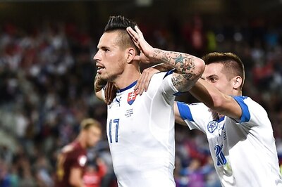 Hamsik, Vladimir Score As Slovakia Beat Russia 2-1