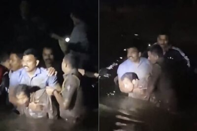 'Mentally Disturbed' Person 'Hides Inside Pond' After Brutally Killing Two, Cops Forcibly Pull Him Out | VIDEO