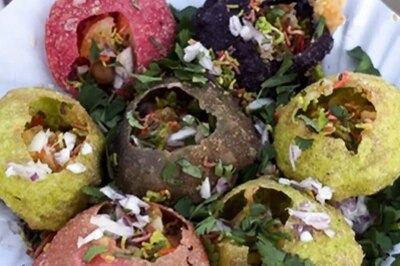 This Street Vendor’s Rainbow Pani Puri Is The Craziest Thing On Internet Today