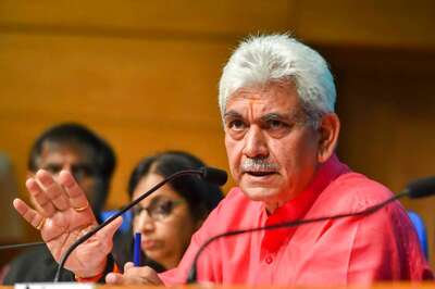 J&K LG Designate Manoj Sinha Arrives in Srinagar, Likely to Take Oath Tomorrow