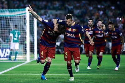 Barcelona Beat Real Betis, Move closer to La Liga Title