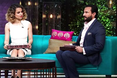 Koffee with Karan: Kangana Ranaut Calls Karan Johar 'Movie Mafia'; Saif Ali Khan Admits on Cheating His Partner