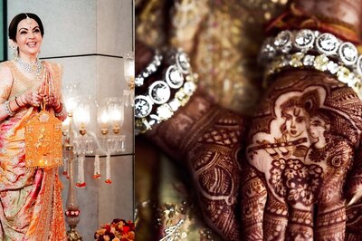 Nita Ambani Incorporates Family Names in Stunning Mehendi Art For The Lagna Vidhi Of Anant Ambani and Radhika Merchant