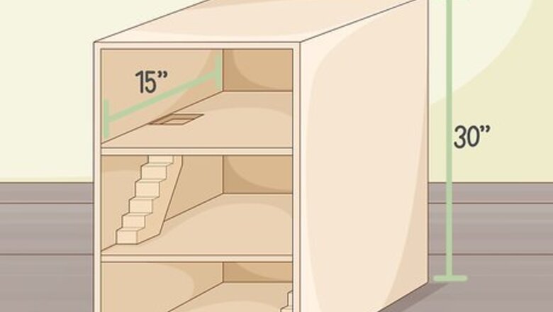 How to Make a Doll House Into a Hamster Cage