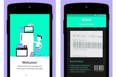 An app to help users add, track warranties of products bought online
