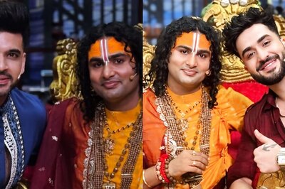 Laughter Chefs: Karan Kundrra, Aly Goni And Arjun Bijlani Meet Spiritual Leader Aniruddhacharya