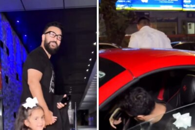 Shilpa Shetty’s Baby Girl Samisha Waves At Paps As She Steps Out With Father Raj Kundra