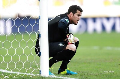 Julio Cesar enjoying new chance with Brazil